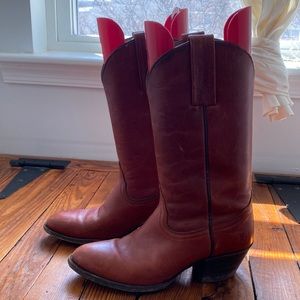 Ladies Vintage Frye Cowboy Boots